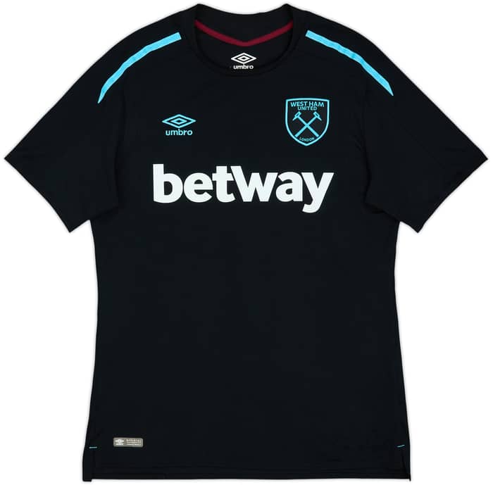 2017-18 West Ham Away Shirt Rice #41 - 8/10 - (L)