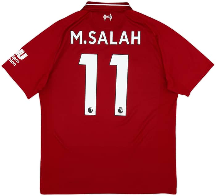2018-19 Liverpool Home Shirt M.Salah #11 - 6/10 - (M)