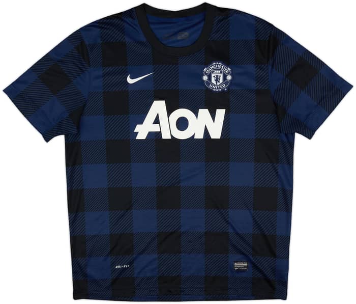 2013-14 Manchester United Away Shirt Mata #8 - 7/10 - (XL)