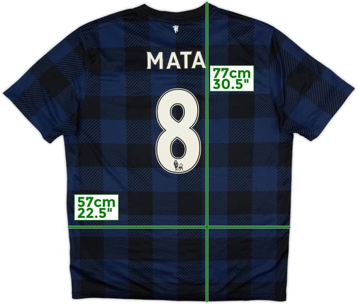 2013-14 Manchester United Away Shirt Mata #8 - 7/10 - (XL)