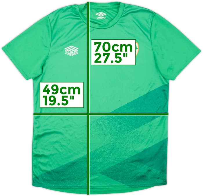 2021-22 Ireland Umbro Training Shirt - 8/10 - (M)