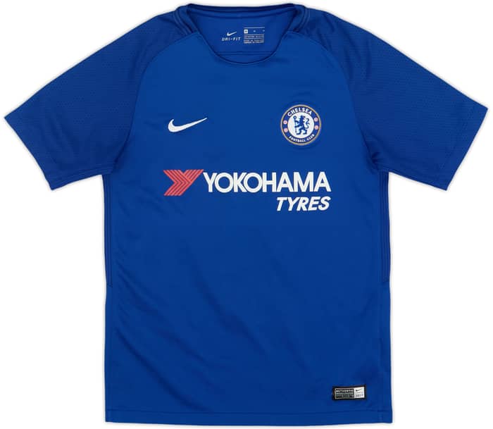2017-18 Chelsea Home Shirt Morata #9 - 7/10 - (M.Boys)