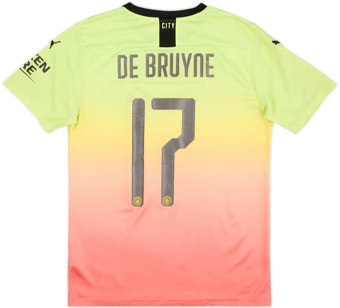 2019-20 Manchester City Third Shirt De Bruyne #17 - 5/10 - (S)