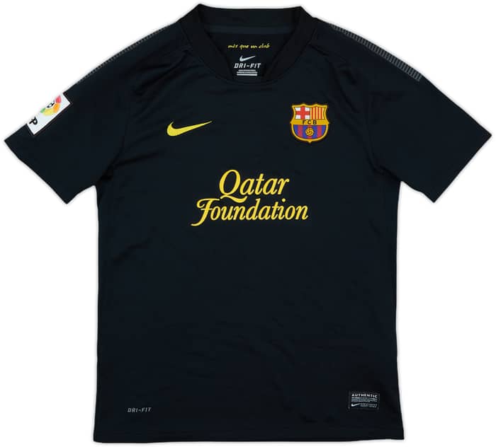 2011-12 Barcelona Away Shirt - 8/10 - (M.Boys)