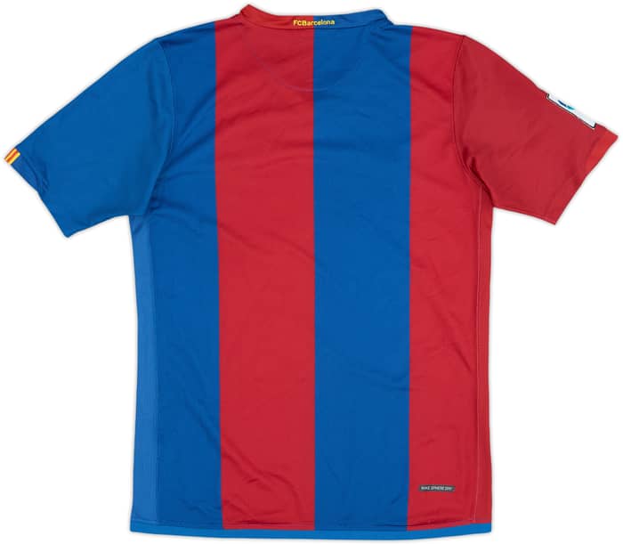 2006-07 Barcelona Home Shirt - 9/10 - (L.Boys)