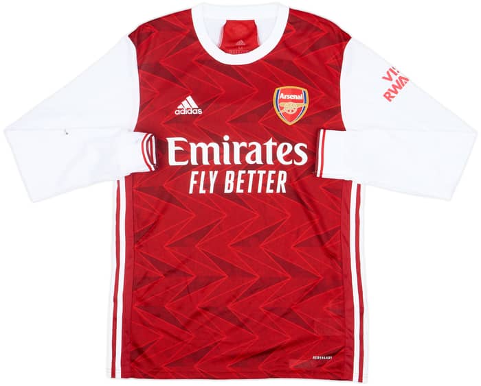 2020-21 Arsenal Home L/S Shirt Saka #7 - 7/10 - (M)