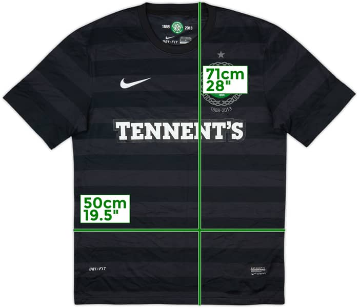 2012-13 Celtic '125th Anniversary' Away Shirt - 9/10 - (M)