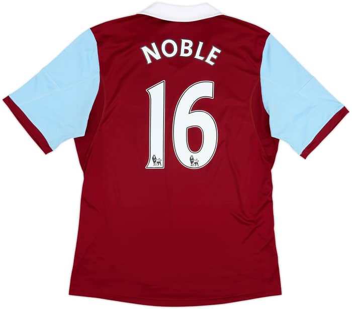 2013-14 West Ham Home Shirt Noble #16 - 6/10 - (L)