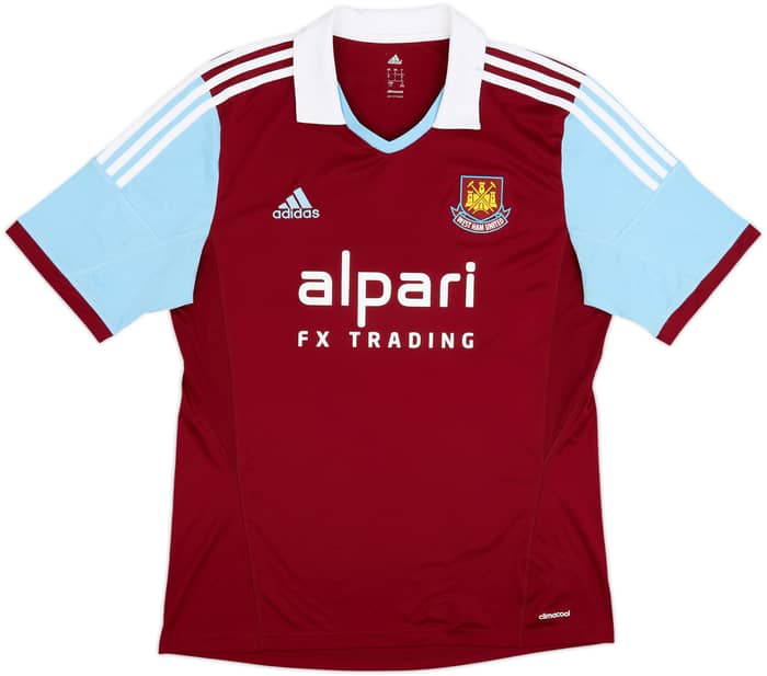 2013-14 West Ham Home Shirt Noble #16 - 6/10 - (L)