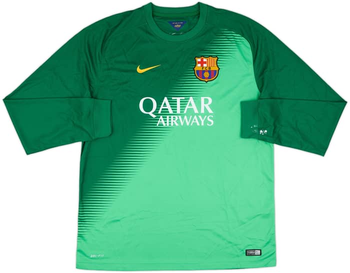 2014-15 Barcelona GK Shirt - 8/10 - (XL)