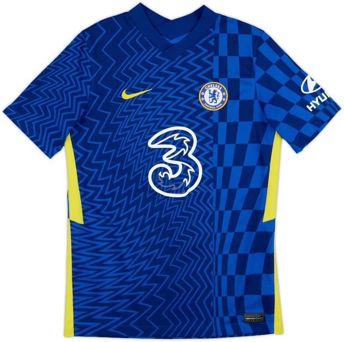 2021-22 Chelsea Home Shirt James #24 - 4/10 - (XL.Boys)