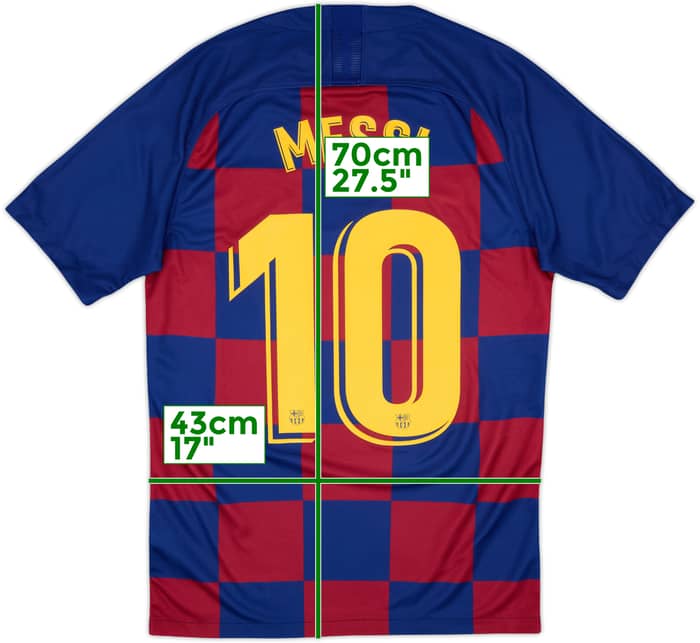 2019-20 Barcelona Camiseta de local Messi #10 - 10/10 - (S)