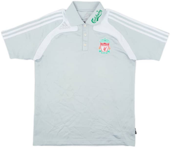 2008-09 Liverpool adidas Polo Shirt - 5/10 - (M)