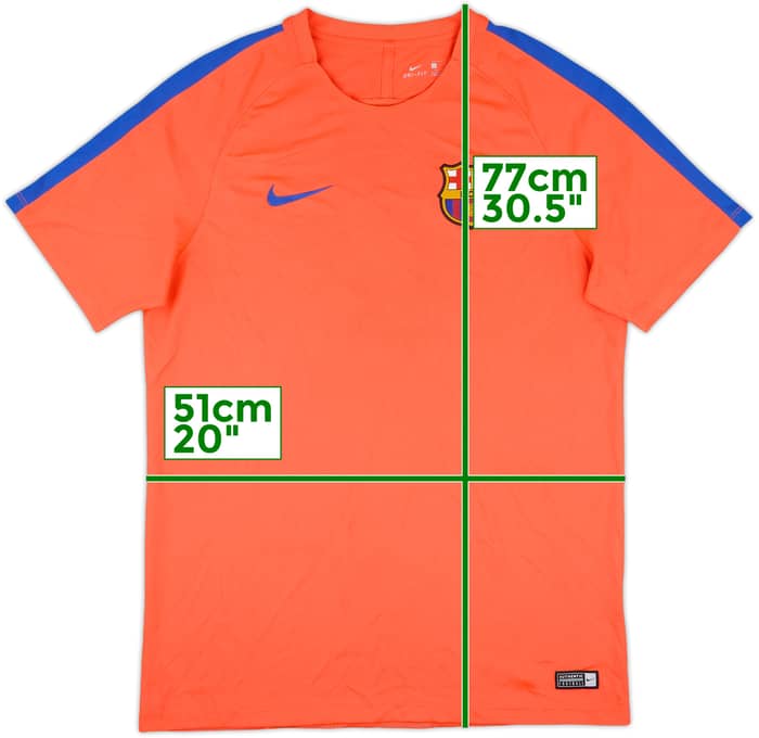 2016-17 Barcelona Nike Training Shirt - 10/10 - (L)