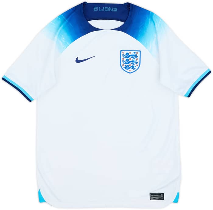 2022-23 England Home Shirt - 5/10 - (L.Boys)