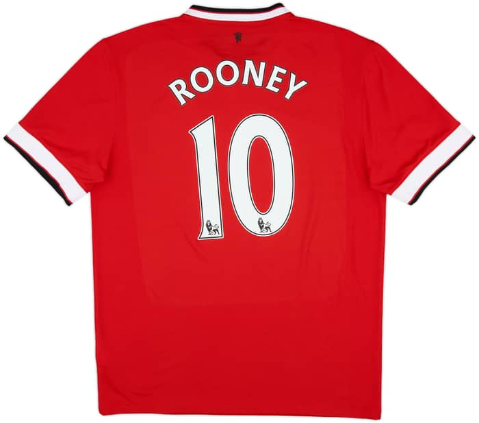 2014-15 Manchester United Home Shirt Rooney #10 - 6/10 - (L)