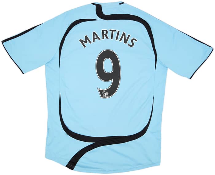 2007-08 Newcastle Away Shirt Martins #9 - 8/10 - (L)