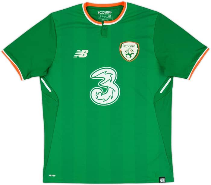 2017-18 Ireland Home Shirt - 6/10 - (M)