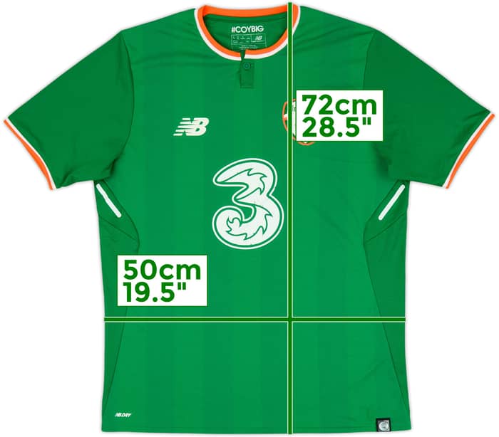 2017-18 Ireland Home Shirt - 6/10 - (M)