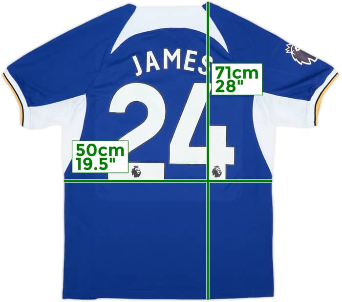 Camiseta de local del Chelsea 2023-24 James #24 - 6/10 - (M)