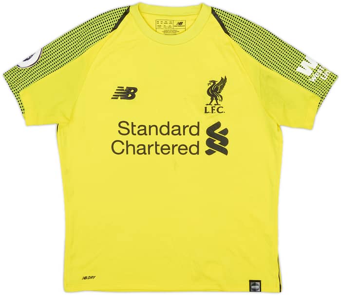 2018-19 Liverpool GK Shirt - 5/10 - (M.Boys)
