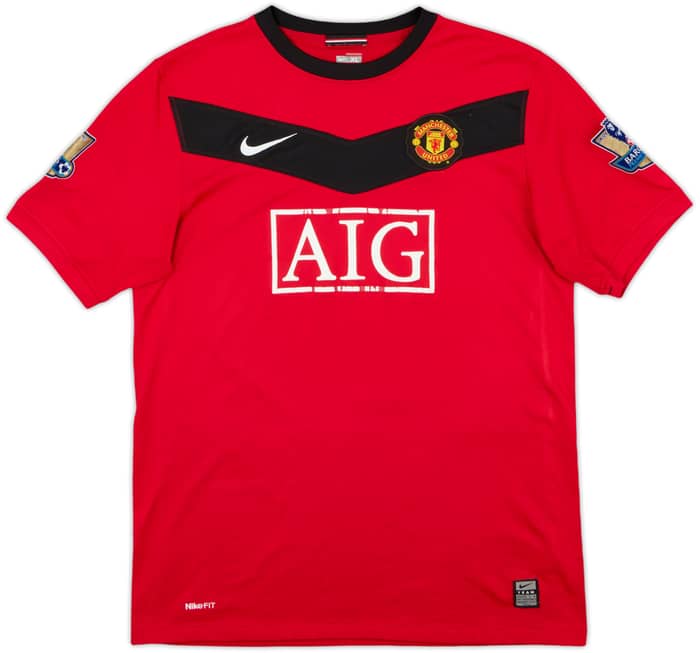 2009-10 Manchester United Home Shirt Owen #7 - 4/10 - (XL.Boys)