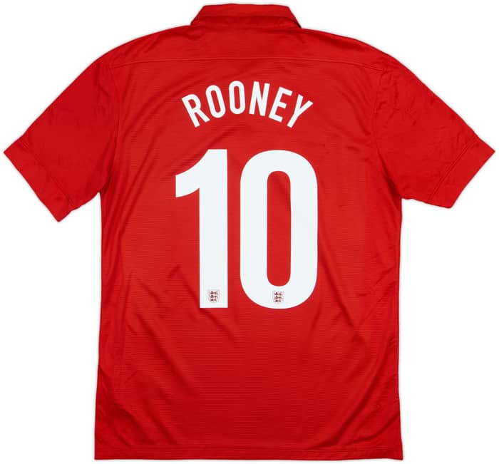 2013 England Away 150th Anniversary Shirt Rooney #10 - 8/10 - (M)
