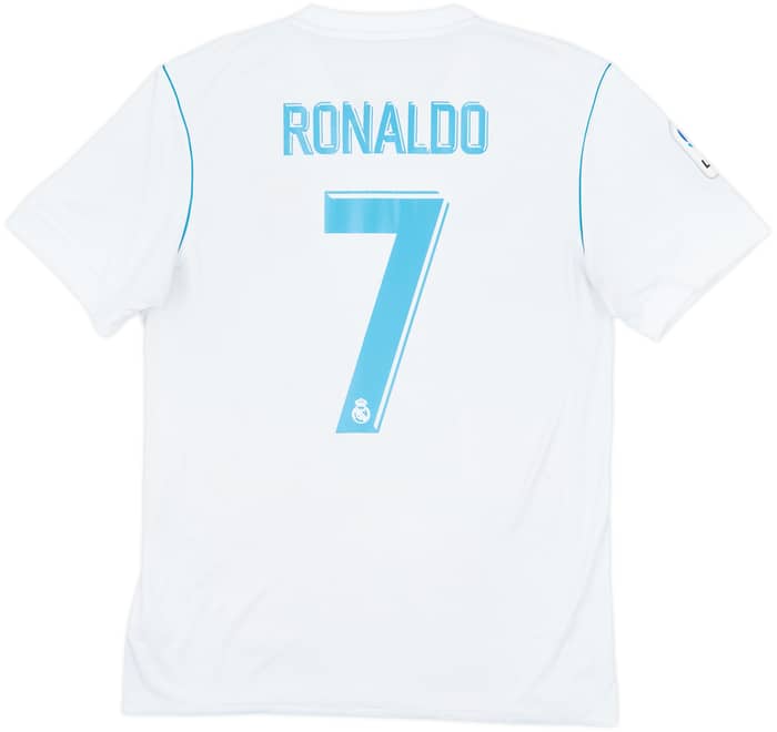 2017-18 Real Madrid Home Shirt Ronaldo #7 - 6/10 - (M)
