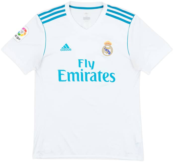 2017-18 Real Madrid Home Shirt Ronaldo #7 - 6/10 - (M)