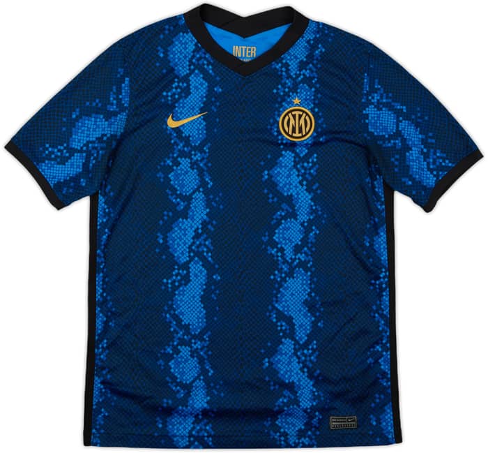 2021-22 Inter Milan Home Shirt - 9/10 - (XL.Boys)