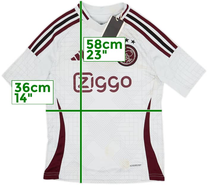 Camiseta de la tercera equipación del Ajax 2024-25 (S. Niños)
