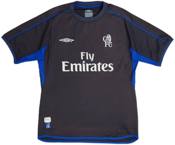 2002-04 Chelsea Away Shirt Zola #25 - 7/10 - (M)