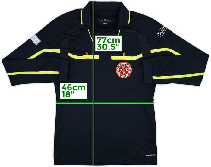 2010-11 Malta adidas Formotion Referee L/S Shirt - 9/10 - (M)