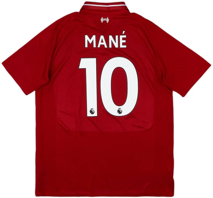 2018-19 Liverpool Home Shirt Mane #10 - 6/10 - (L)