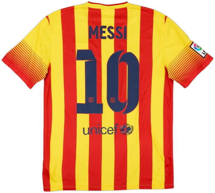 2013-15 Barcelona Away Shirt Messi #10 - 6/10 - (M)
