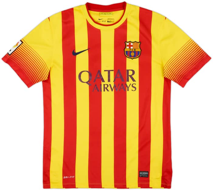 2013-15 Barcelona Away Shirt Messi #10 - 6/10 - (M)