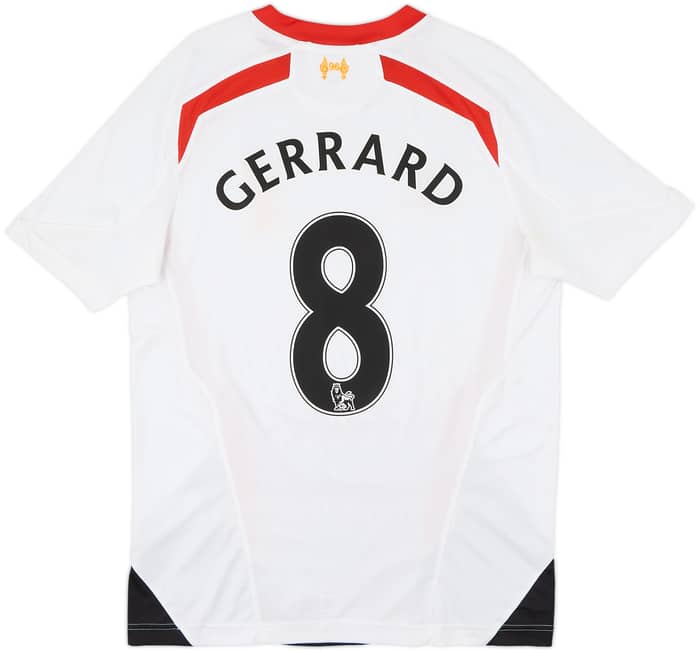 2013-14 Liverpool Away Shirt Gerrard #8 - 7/10 - (S)