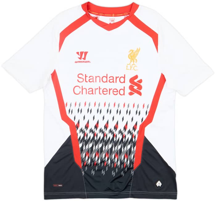 2013-14 Liverpool Away Shirt Gerrard #8 - 7/10 - (S)