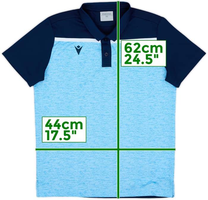 2019-20 Lazio Macron Polo Shirt - 8/10 - (XS)