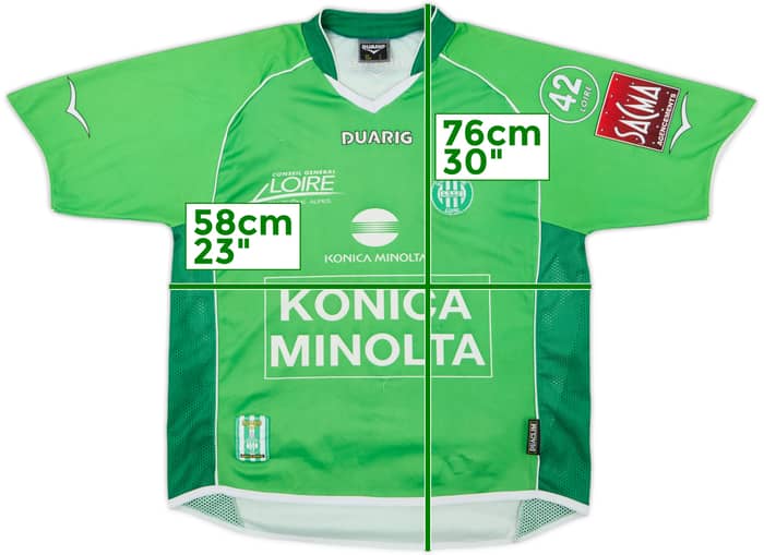 2004-05 Saint Etienne Home Shirt - 8/10 - (L)