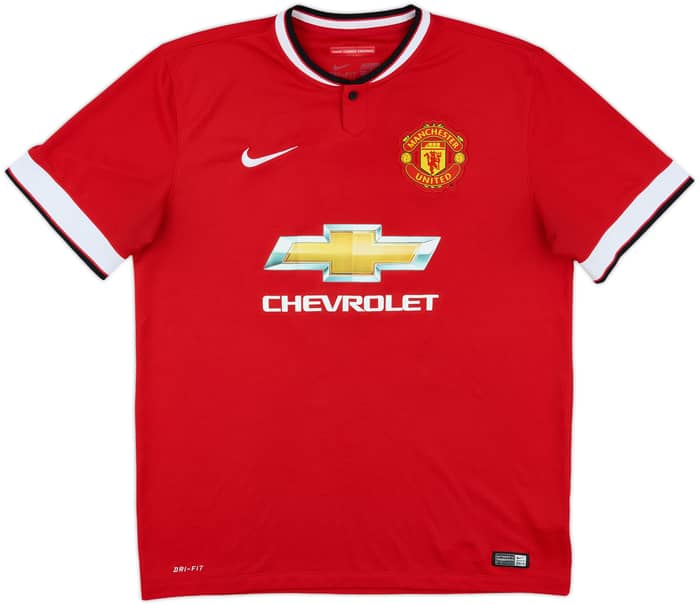 2014-15 Manchester United Home Shirt Rooney #10 - 8/10 - (L)