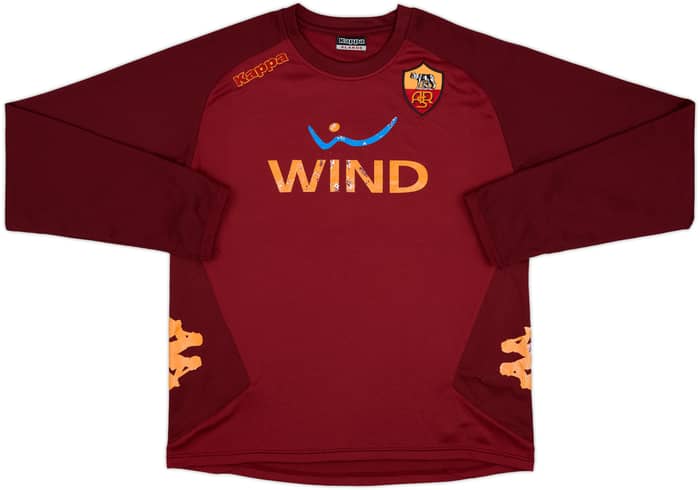 2011-12 Roma Kappa Training L/S Shirt - 4/10 - (L)