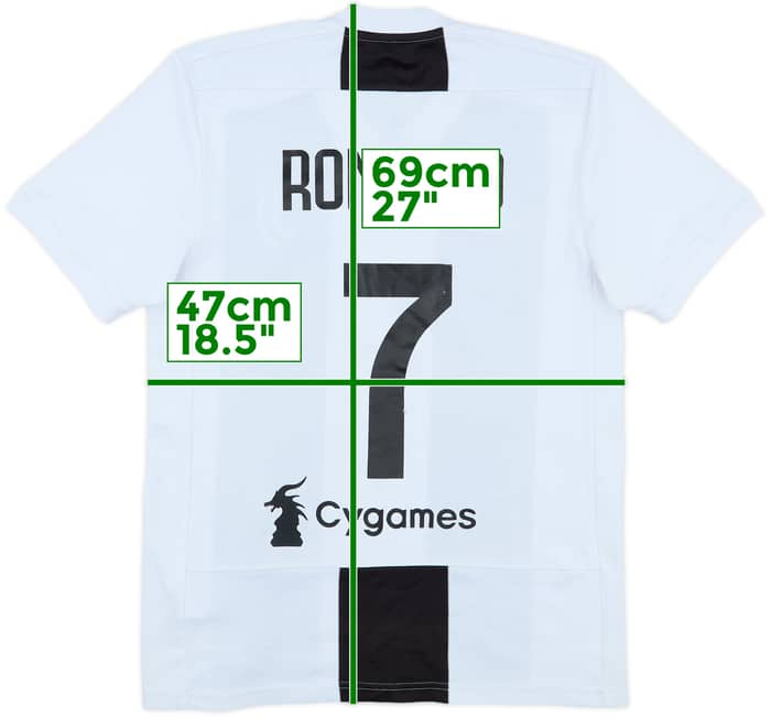 2018-19 Juventus Home Shirt Ronaldo #7 - 6/10 - (S)