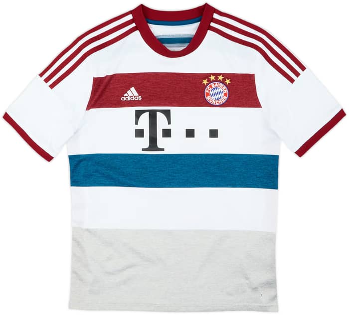 2014-15 Bayern Munich Away Shirt Lewandowski #9 - 7/10 - (XL.Boys)