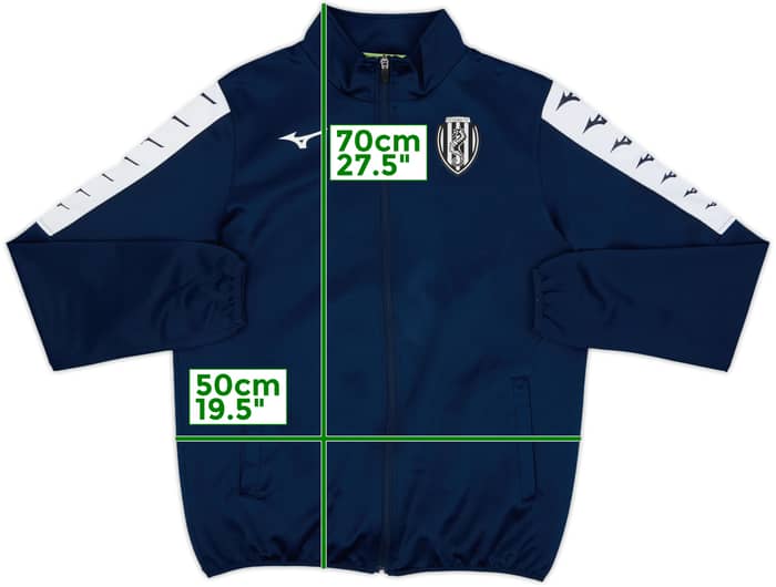 2018-19 Cesena Mizuno Track Jacket - 8/10 - (L)