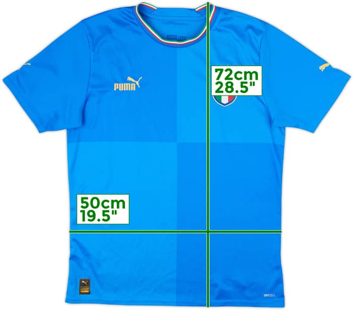2022-23 Italy Home Shirt - 10/10 - (M)