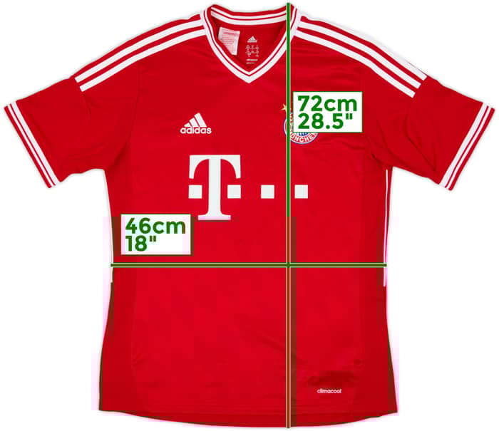 2013-14 Bayern Munich Home Shirt - 5/10 - (XL.Boys)