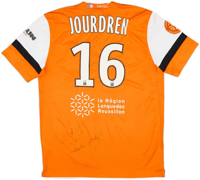 2012-13 Montpellier Signed GK Shirt Jourdren #16 - 5/10 - (L)