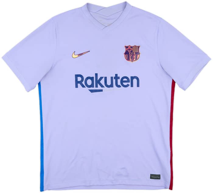 2021-22 Barcelona Away Shirt - 5/10 - (L)