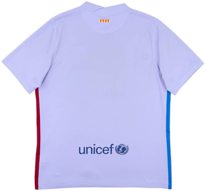 2021-22 Barcelona Away Shirt - 5/10 - (L)